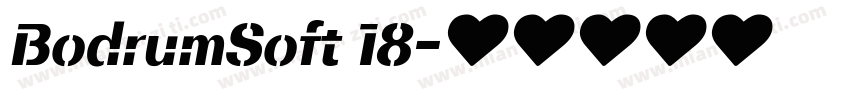 BodrumSoft 18字体转换